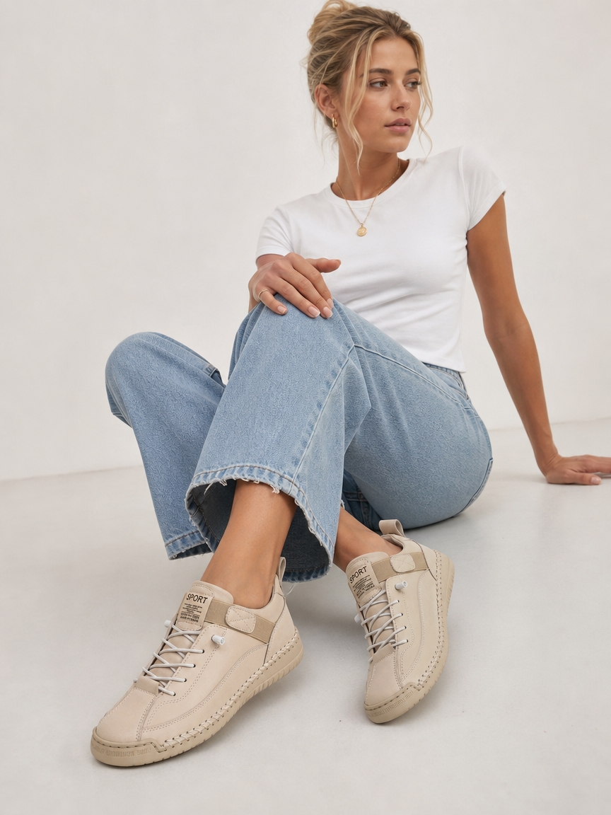 🌸🌸 Hot Sale 🔥Orthopaedic Sneakers｜Great Arch‑Support For Sore Feet🚶‍♀️