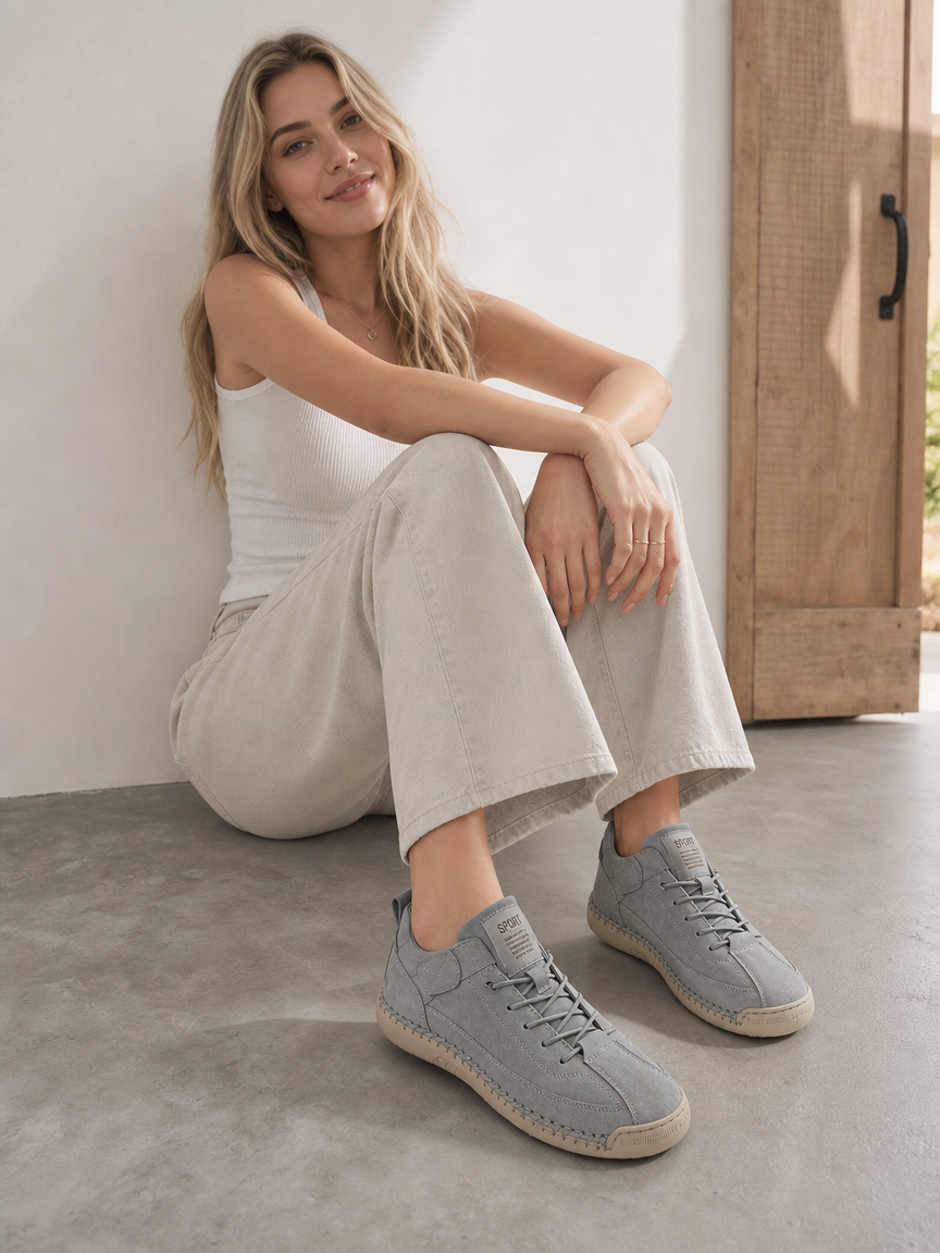 🌸🌸 Hot Sale 🔥Orthopaedic Sneakers｜Great Arch‑Support For Sore Feet🚶‍♀️