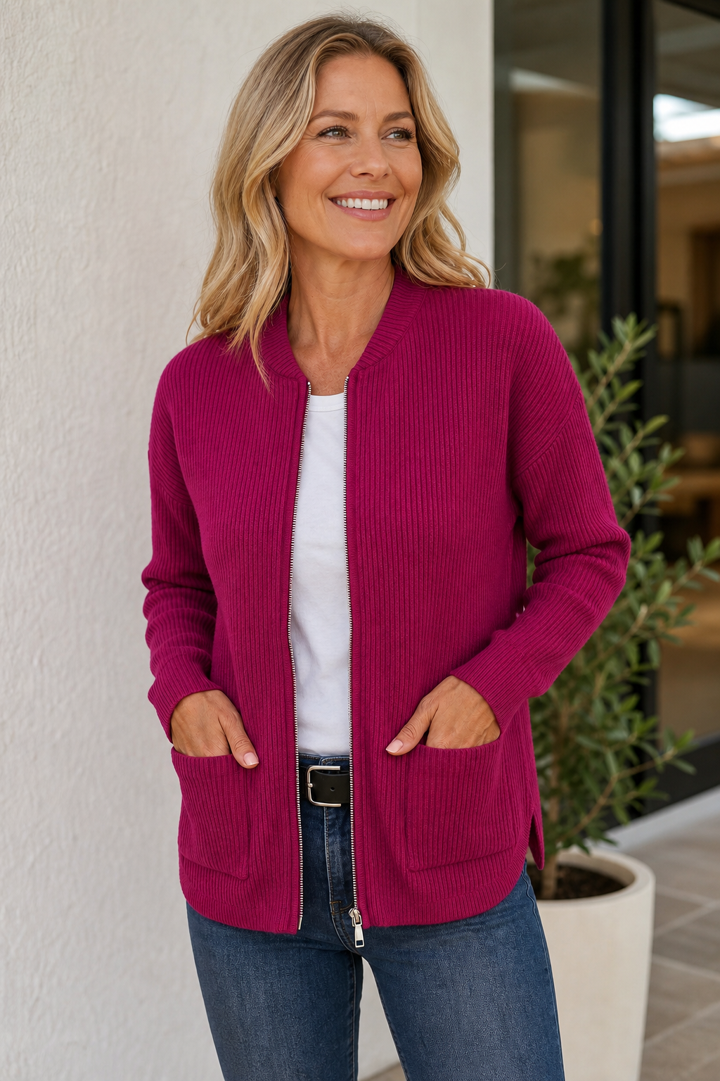 🌸🌸Annika  Cosy Zip-Up Cardigan ✨