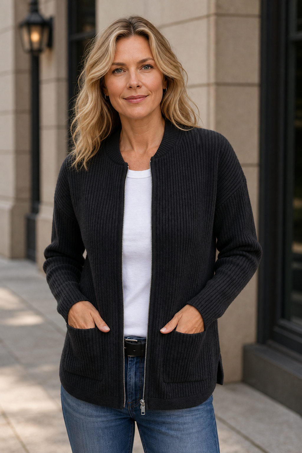 🌸🌸Annika  Cosy Zip-Up Cardigan ✨