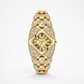 💚Lastfive – Rhombus Crystal Dial Link Bracelet Watch