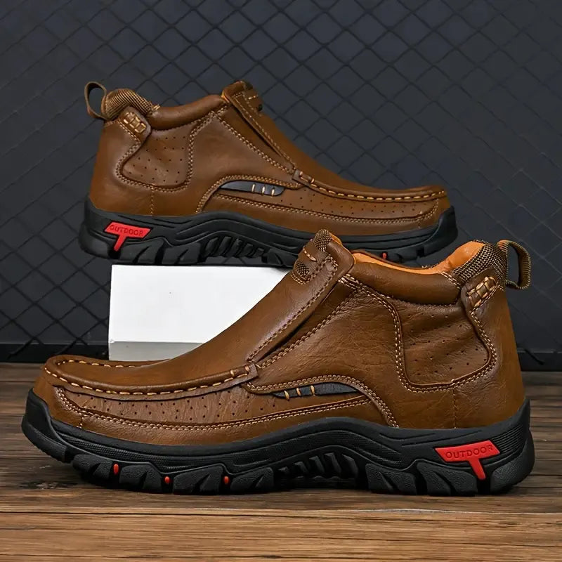 🌸🌸LAST DAY SAVE 49% -Men's Orthopedic Leather Slip-On Shoes ✨