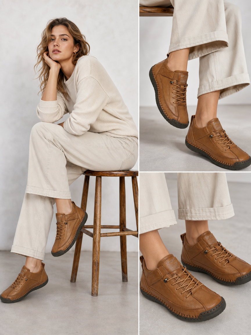 🌸🌸 Hot Sale 🔥Orthopaedic Sneakers｜Great Arch‑Support For Sore Feet🚶‍♀️