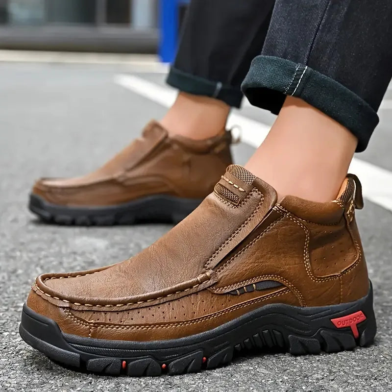 🌸🌸LAST DAY SAVE 49% -Men's Orthopedic Leather Slip-On Shoes ✨