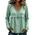 🌾 Western Long Sleeve Tunic Top 🤎