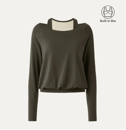 💥Save More | Women's Heat-Tech Long Sleeve Top - Lightweight Everyday Layering Shirt