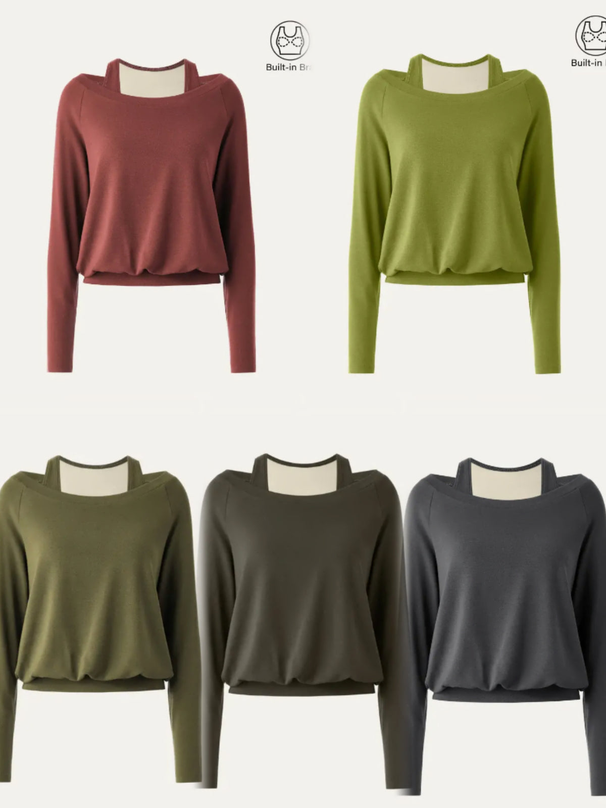 💥Save More | Women's Heat-Tech Long Sleeve Top - Lightweight Everyday Layering Shirt