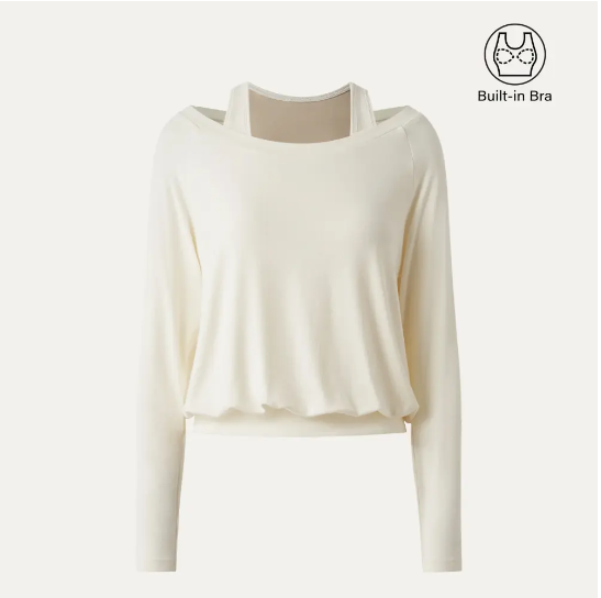💥Save More | Women's Heat-Tech Long Sleeve Top - Lightweight Everyday Layering Shirt