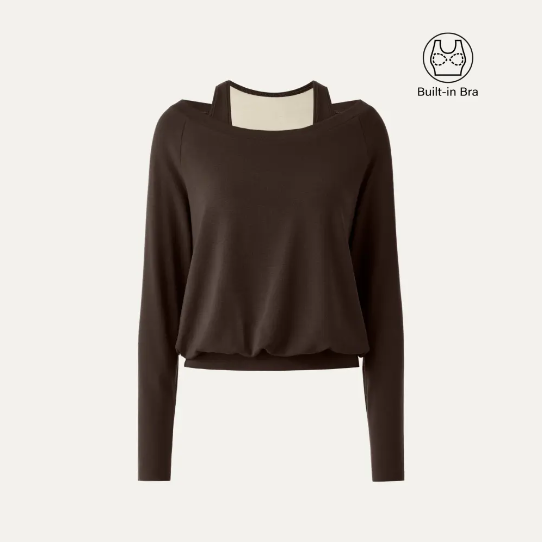 💥Save More | Women's Heat-Tech Long Sleeve Top - Lightweight Everyday Layering Shirt