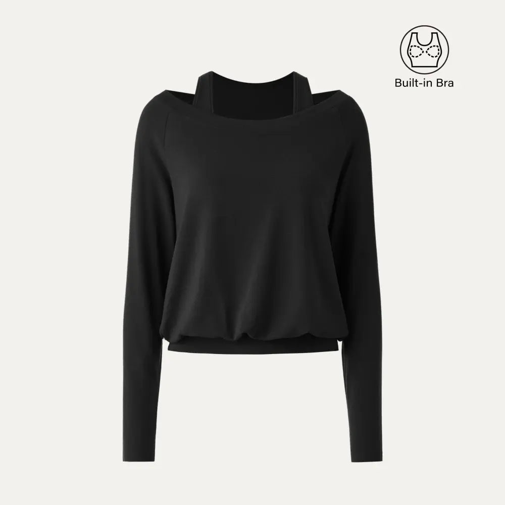 💥Save More | Women's Heat-Tech Long Sleeve Top - Lightweight Everyday Layering Shirt