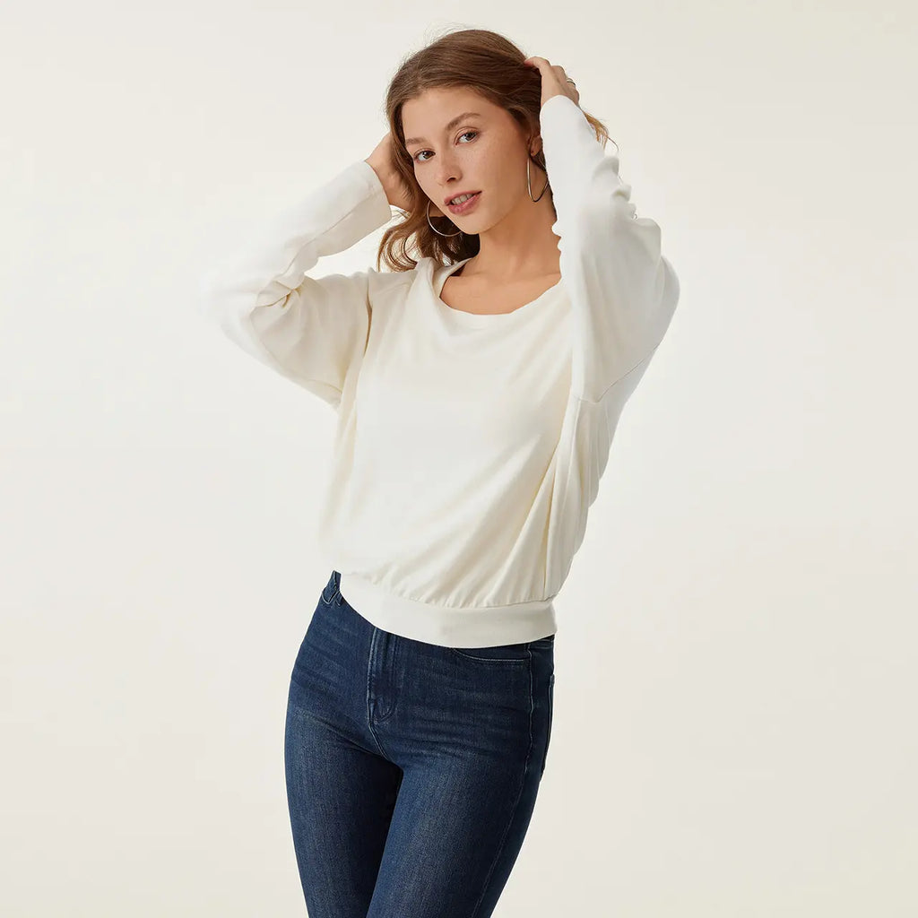 💥Save More | Women's Heat-Tech Long Sleeve Top - Lightweight Everyday Layering Shirt