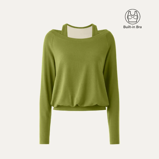 💥Save More | Women's Heat-Tech Long Sleeve Top - Lightweight Everyday Layering Shirt