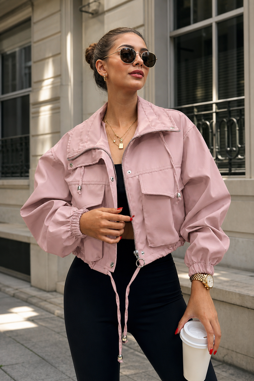 🌸🌸 Lightweight Pocket Women Outerwear 🍂