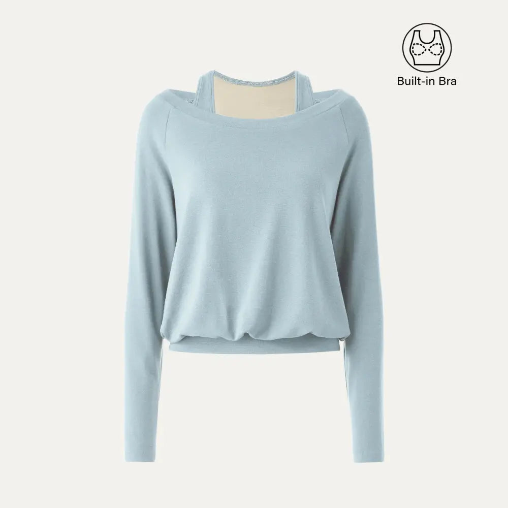 💥Save More | Women's Heat-Tech Long Sleeve Top - Lightweight Everyday Layering Shirt