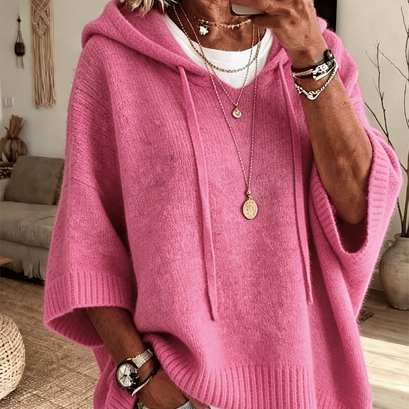 🌸🌸Women's Vintage Distressed Knit Hoodie ✨