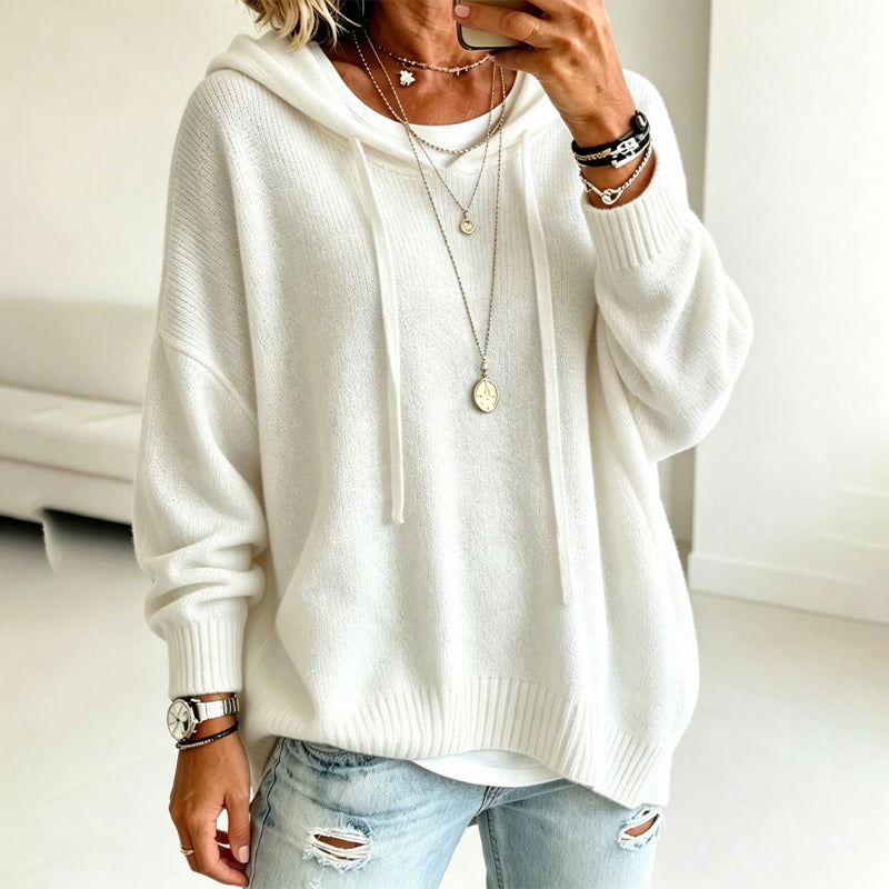 🌿🌿Women's Casual Hooded Knit Sweater