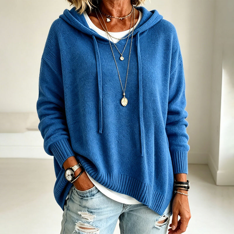 🌿🌿Women's Casual Hooded Knit Sweater