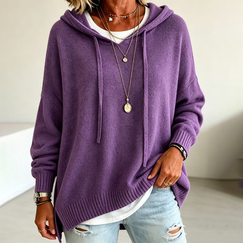 🌿🌿Women's Casual Hooded Knit Sweater