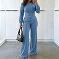 🍂 👖 Women's Casual 2-Piece Set - Soft stretch-knit comfort